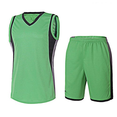 Unisex Performance Sports Uniform Set (Lime Green & Black)